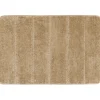 Tappeto bagno in microfibra Wenko Steps 60x90 cm color sabbia