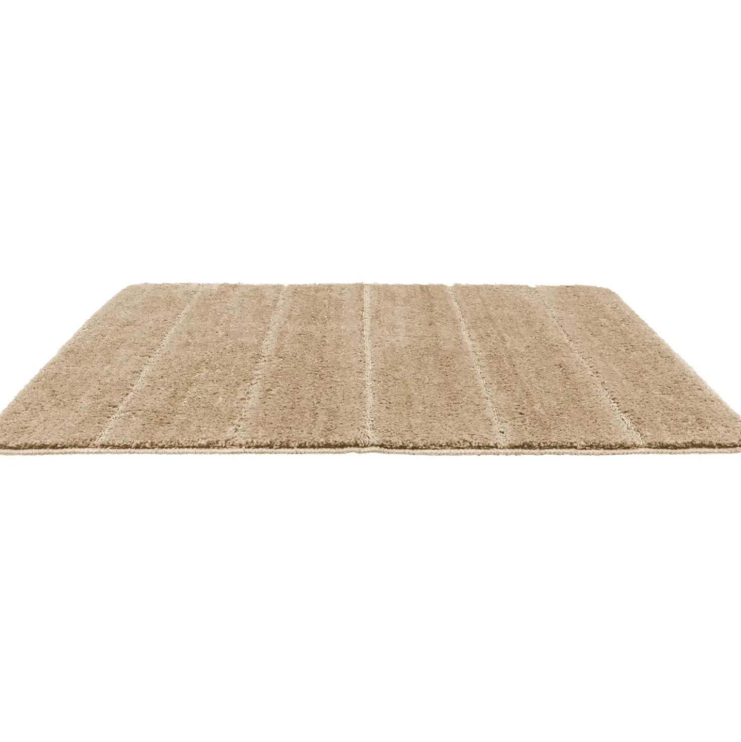 Tappeto bagno in microfibra Wenko Steps 60x90 cm color sabbia