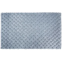 Tappeto bagno Intreccio 60x100 cm color polvere