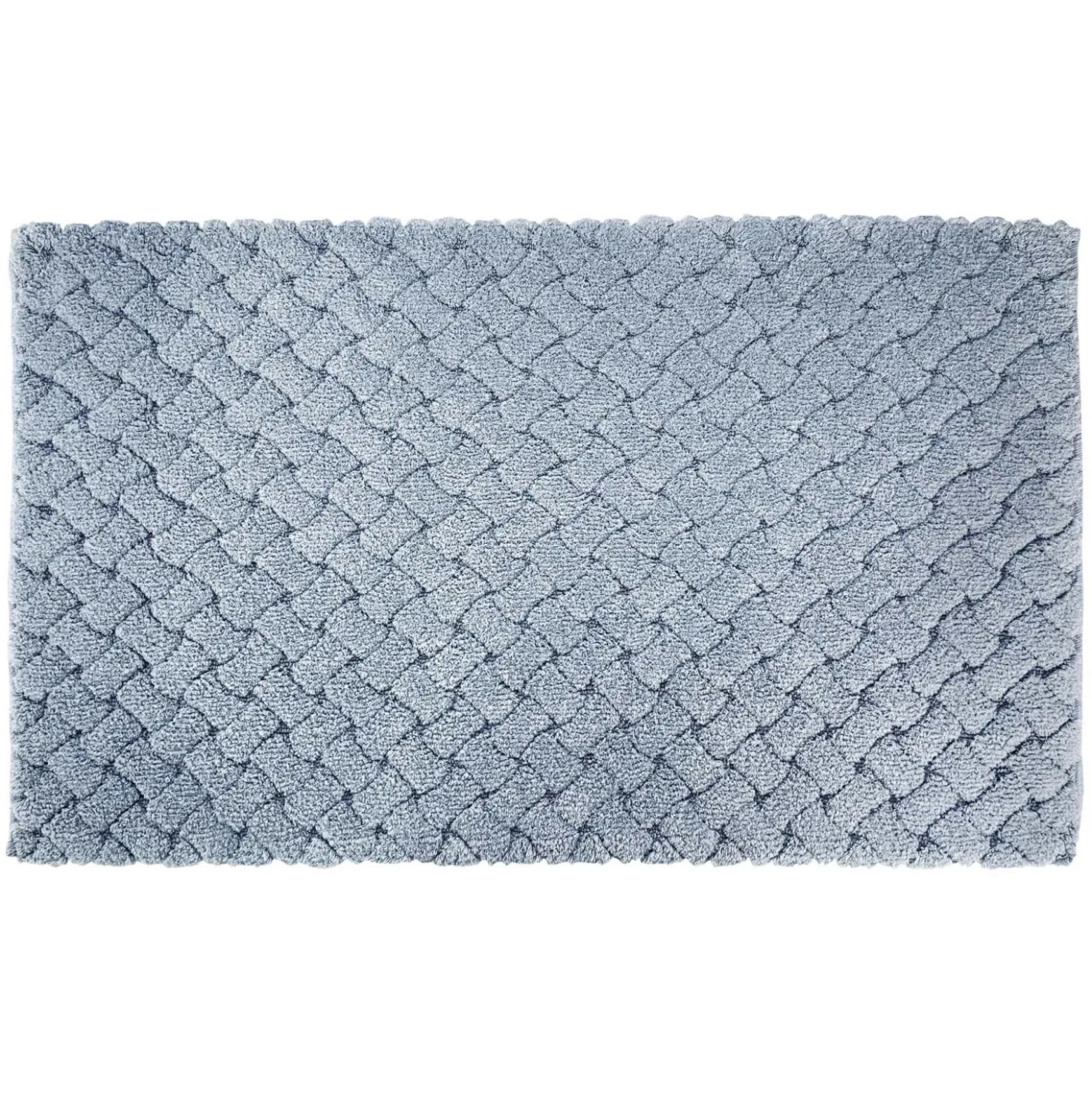 Tappeto bagno Intreccio 60x100 cm color polvere