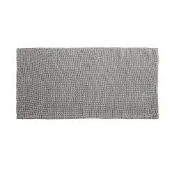 Tappeto bagno Lipari 50 x 80 cm grigio