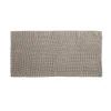 Tappeto bagno Lipari 50 x 80 cm tortora