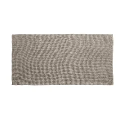Tappeto bagno Lipari 50 x 80 cm tortora