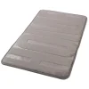 Tappeto bagno memory 45x75 cm grigio scuro