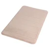 Tappeto bagno memory 40x60 cm beige