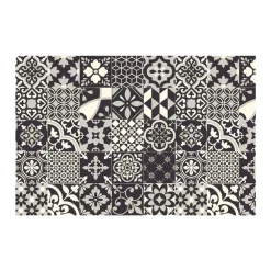 Tappeto Boho Chic in PVC 50x75cm con decori assortiti