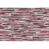 Tappeto cucina "Dream Stripes" rosso 50 x 120 cm