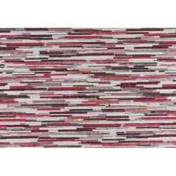 Tappeto cucina "Dream Stripes" rosso 50 x 120 cm