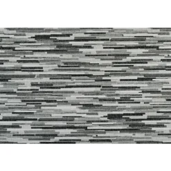 Tappeto cucina Dream Stripes grigio 50 x 90 cm