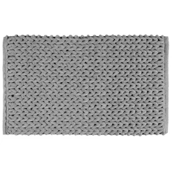 Tappeto da bagno antiscivolo Arson 50x80 cm grigio