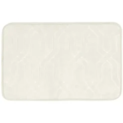 Tappeto da bagno Camiers 40x60 cm bianco