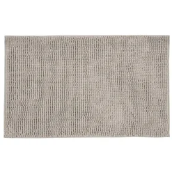 Tappeto da bagno Chenille 50x80 cm beige