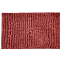 Tappeto da bagno Chenille 50x80 cm rosso