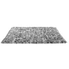 Tappeto da bagno Urdu 55x65 in microfibra grigio