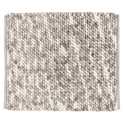 Tappeto da bagno Urdu 55x65 in microfibra tortora