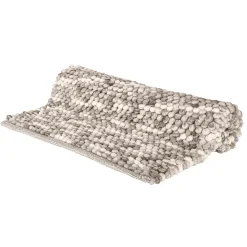 Tappeto da bagno Urdu 55x65 in microfibra tortora