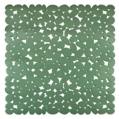 Tappeto doccia Balo salvia 52x52 cm