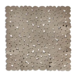 Tappeto doccia Balo tortora 52x52 cm