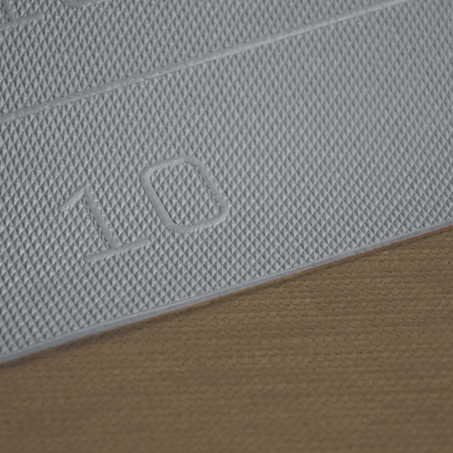 Tappeto in ciniglia antiscivolo Soave 50x180 cm marrone chiaro