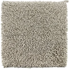 Tappeto in ciniglia di cotone 56x56 cm naturale
