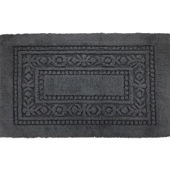 Tappeto in cotone 55x90 cm piombo