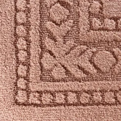 Tappeto in cotone 55x90 cm rosa agé