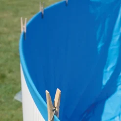 Tappeto in poliestere per piscina tonda Ø 240/250 cm