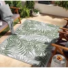 Tappeto in polipropilene summer foglie verde 180x270 cm