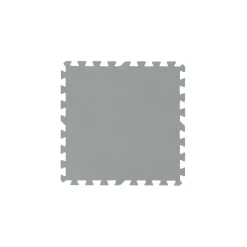 Tappeto protettivo per sotto piscina Bestway 50x50 cm grigio 9 pz