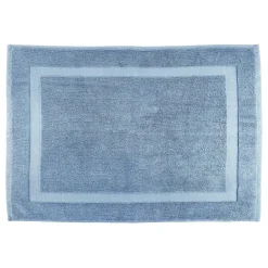 Tappeto scendidoccia in spugna azzurro 50x70 cm