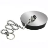 Tappo con catena e placca inox