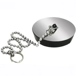 Tappo con catena e placca inox