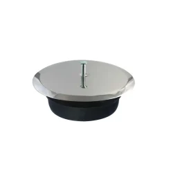 Tappo Espansione per Pozzetto con Piastra Ø 140 mm in Acciaio