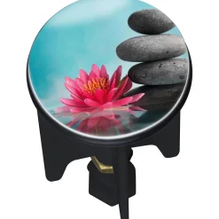 Tappo piletta Wenko Pluggy Lotus tema floreale Ø 3,9 cm
