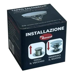 Tappo Saltarello universale click clack
