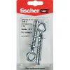 Tassello a espansione in acciaio Fischer TA M occhiolo Ø 10 mm 2 pz
