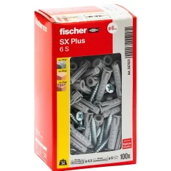 Tassello a espansione in nylon Fischer SX Ø 6 mm 100 pz