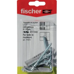 Tassello a espansione in nylon Fischer UX Ø 8 mm 4 pz