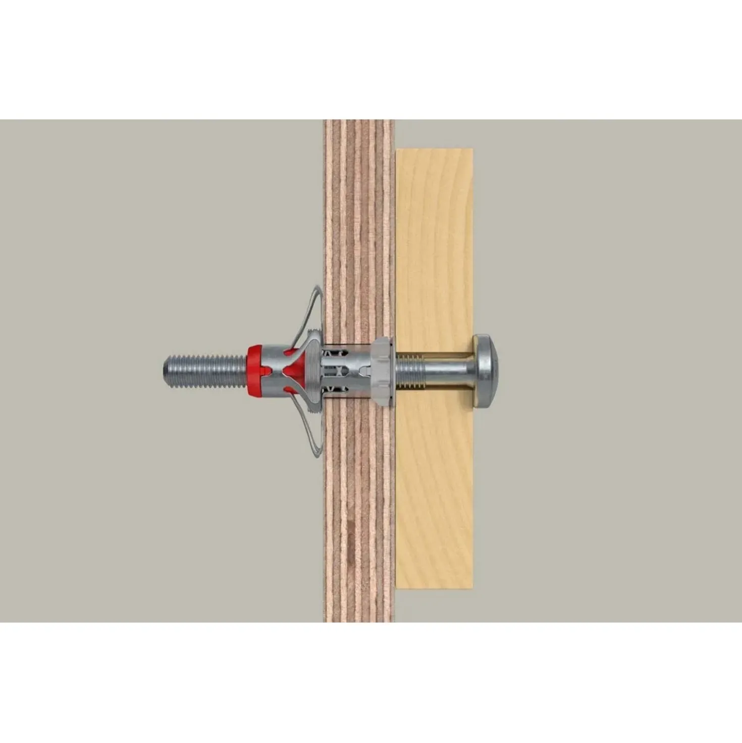 Tassello Fischer DuoHM 5x55 con vite foro Ø10 mm 4 pz confezione