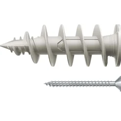 Tassello per materiale isolante fischer FID II con vite 4 pz