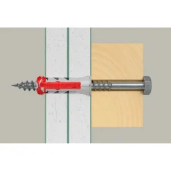 Tassello universale DuoPower Ø 12 mm 2 pz