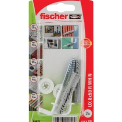 Tassello universale Fischer UX Ø 8 mm 2 pz