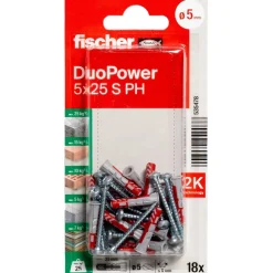 Tassello universale Fischer DuoPower 5x25 S PH