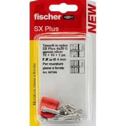 Tassello universale in nylon Fischer SX Ø 4 mm 10 pz