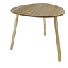 Tavolino in mdf marrone 48x48xH46 cm