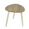 Tavolino in mdf marrone 38,5x38,5xH40 cm