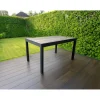 Tavolo allungabile da giardino in alluminio 135/270x90xH75 cm