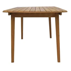 Tavolo allungabile da giardino in acacia 180/240x90 cm