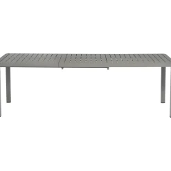 Tavolo allungabile da giardino in alluminio 160-240x100 cm