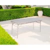 Tavolo allungabile da giardino in plastica soffiata 166/214x78xH76 cm